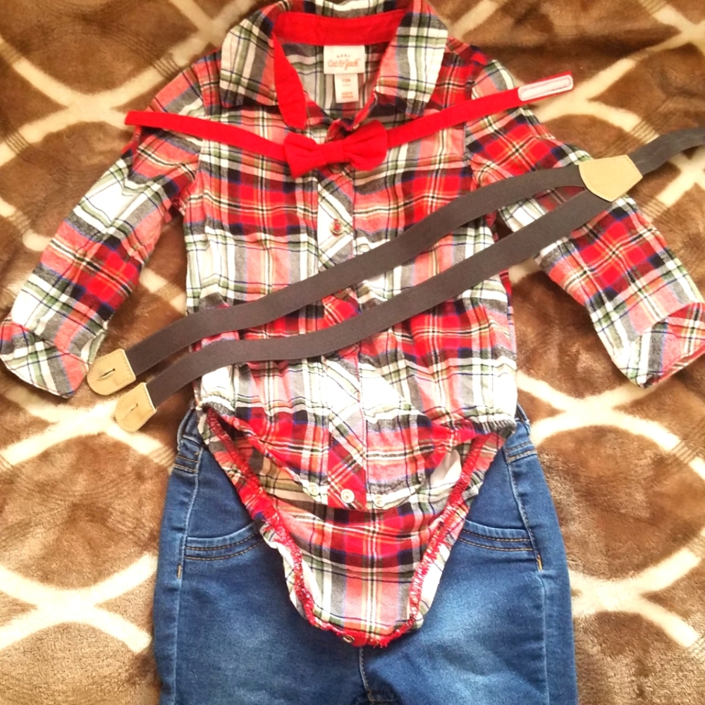 12 month Christmas outfit